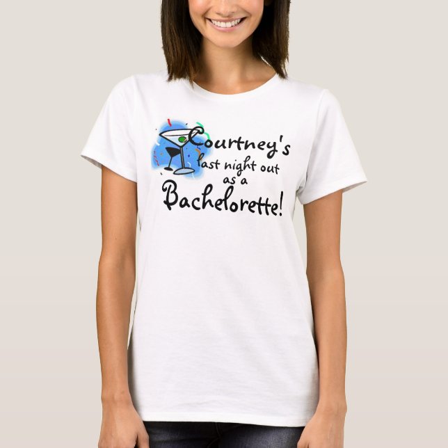 Bachelorette Tanktop T-Shirt (Front)