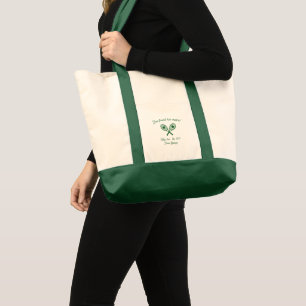 Bachelorette Tennis Themed Tote Bag