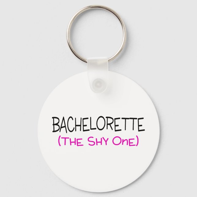 Bachelorette The Shy One Key Ring (Front)