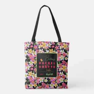Bachelorette Tribe Floral Tote Bag