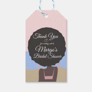Bachelorette Weekend Beach Bridal Shower Thanks Gift Tags