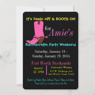 BACHELORETTE WEEKEND INVITE DIGITAL DOWNLOAD