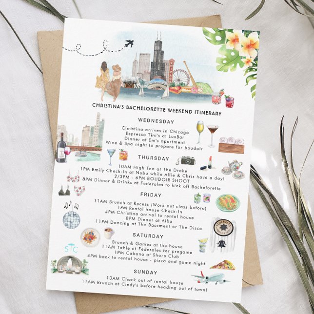 Bachelorette Weekend Itinerary | Chicago (Creator Uploaded)