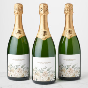 Bachelorette Weekend Party Favour Personalised Gif Sparkling Wine Label