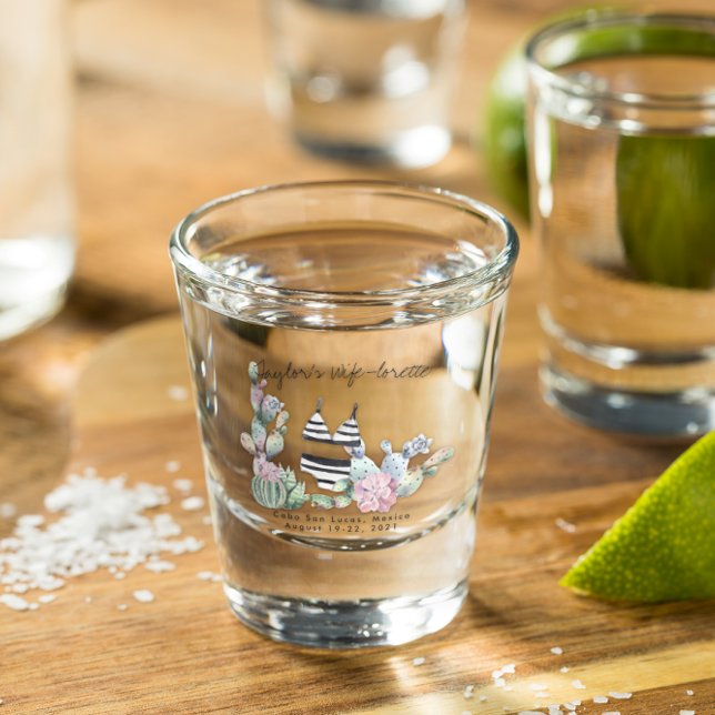 Bachelorette Weekend Party Favour Personalised Sho Shot Glass (Creator Uploaded)