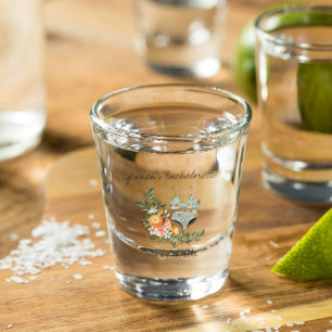 Bachelorette Weekend Party Favour Personalised Shot Glass