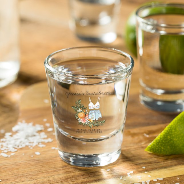 Bachelorette Weekend Party Favour Personalised Shot Glass (Creator Uploaded)