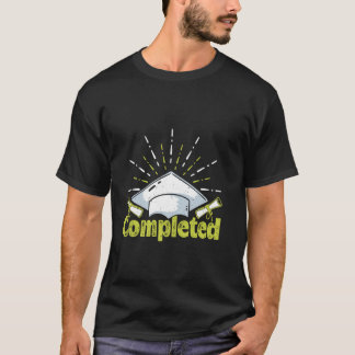 Bachelor's Degree Party BACHELOR COMPLETED Graduat T-Shirt