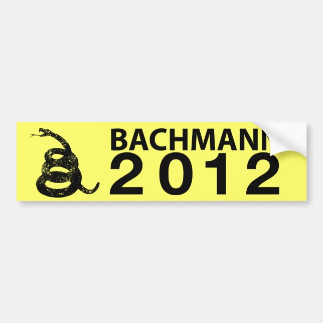 Bachmann 2012 bumper sticker (Front)