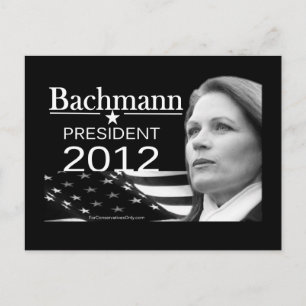 Bachmann for President Postcard