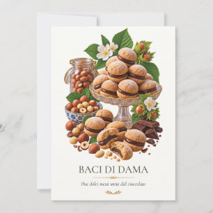 Baci di Dama – Vintage Italian Dessert Invitation