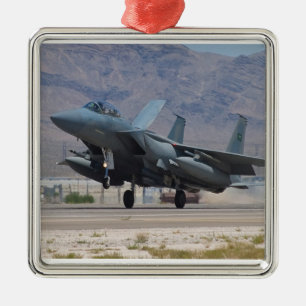 Back at Base Metal Ornament