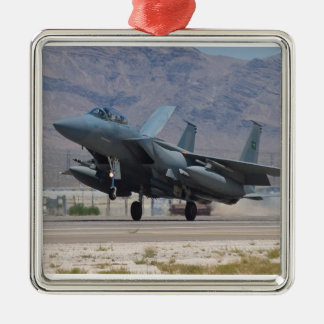 Back at Base Metal Ornament