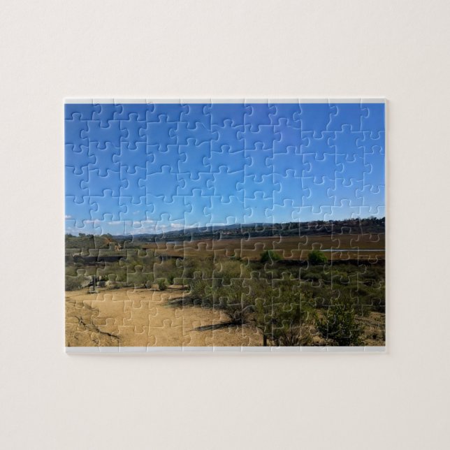Back Bay, Newport Beach, California Jigsaw Puzzle (Horizontal)