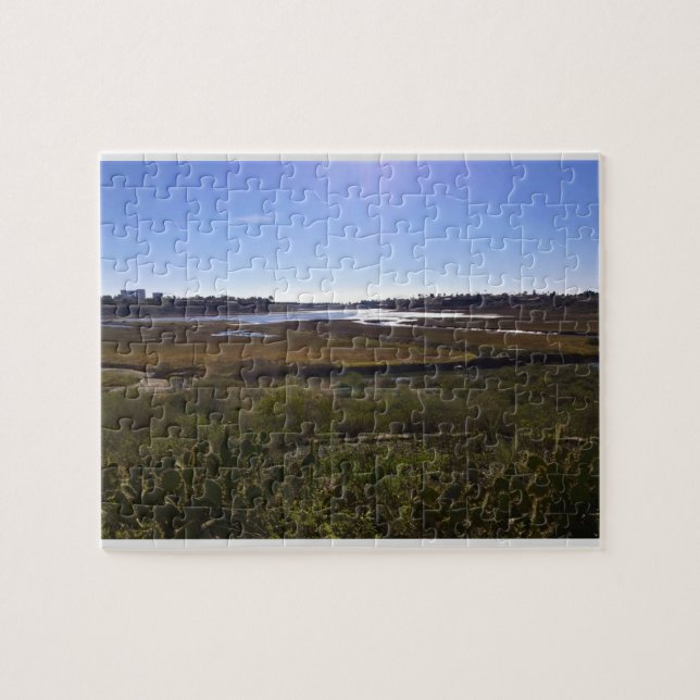 Back Bay, Newport Beach, California Jigsaw Puzzle (Horizontal)