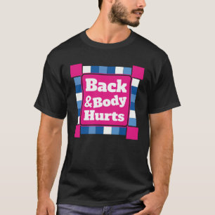 Back Body Hurts Quote Workout Gym Top 1