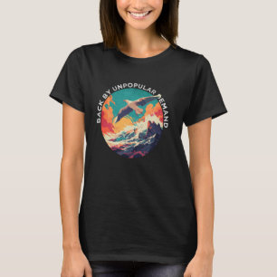 Back By Unpopular Demand Funny 80s 90s Vintage Sea T-Shirt