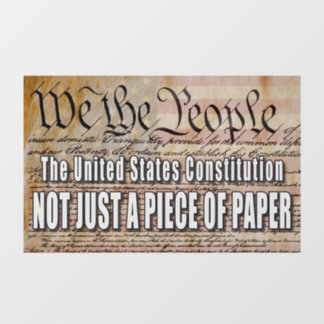 Back Cling Window Decal