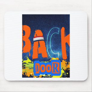 “back Door Chemistry” Design Chiffon Top Mouse Pad