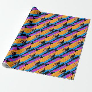 Back-flip BMX Wrapping Paper