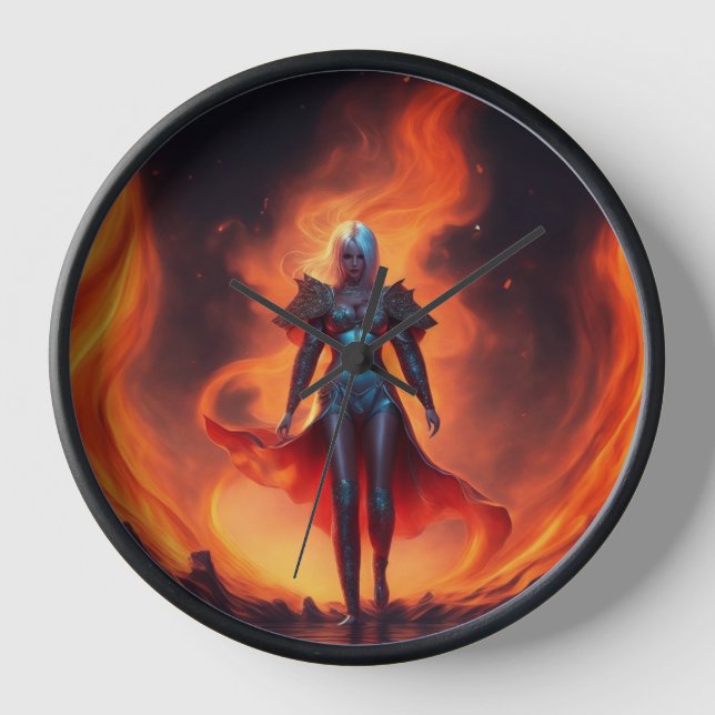 BACK FROM HELL DESIGN CLOCK (Front)