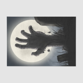Back from the Grave Zombie Graveyard Tissue Paper