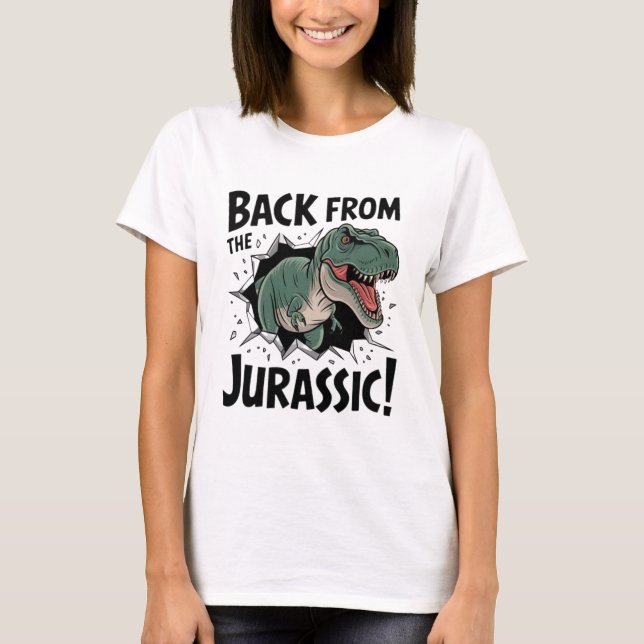Back From the Jurassic Unleashed Rex Jurassic Brea T-Shirt (Front)
