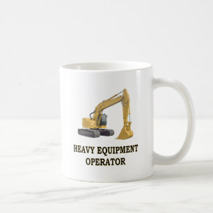 BACK HOE COFFEE MUG