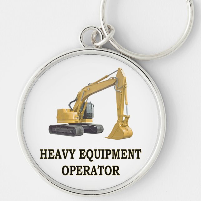 BACK HOE KEY RING (Front)