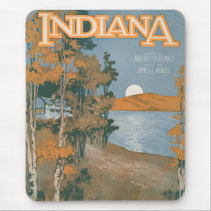 Back Home Again In Indiana Mouse Pad