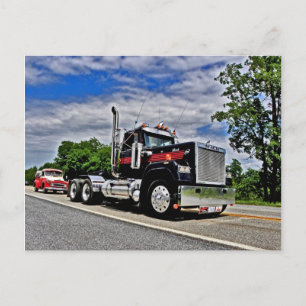 Back In Black Superliner Postcard