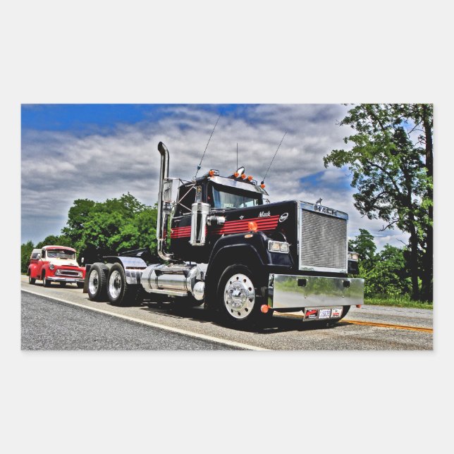 Back In Black Superliner Stickers (Front)