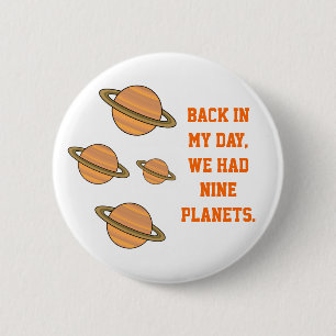 Back In My Day 6 Cm Round Badge