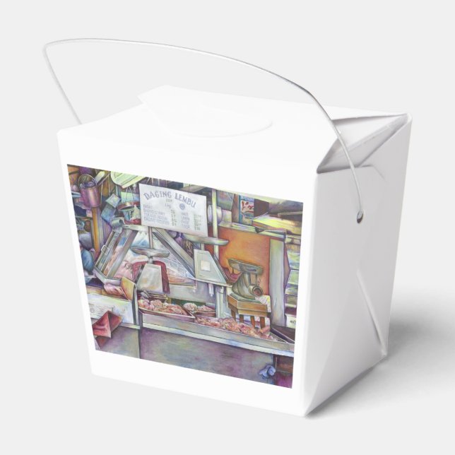 Back in Ten Minutes, Forgot my Wife's Birthday Favour Box (Back Side)