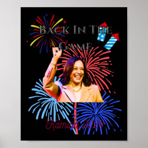 Back In The Game Kamala 2024 Poster
