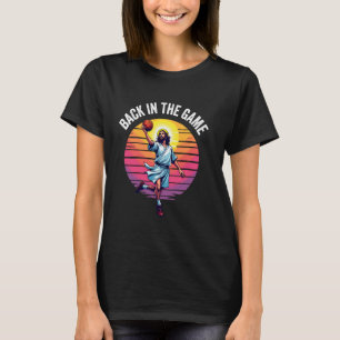 Back in the Game Resurrection Funny Jesus Basketba T-Shirt