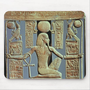 Back of a chair from the tomb of Tutankhamun Mouse Pad