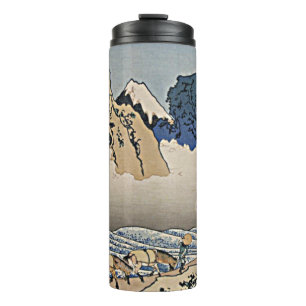 Back of Fuji mountain from Minobu river Hokusai Thermal Tumbler