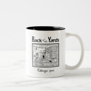 BACK OF THE YARDS CHICAGO Two-Tone COFFEE MUG