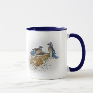 Back Off - Blue Jay Birds Mug