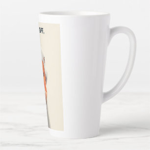 Back Off Goose – Funny Confrontational Animal Desi Latte Mug