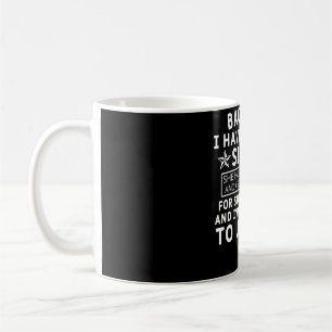 Back off! i Have a Crazy Sister Coffee Mug