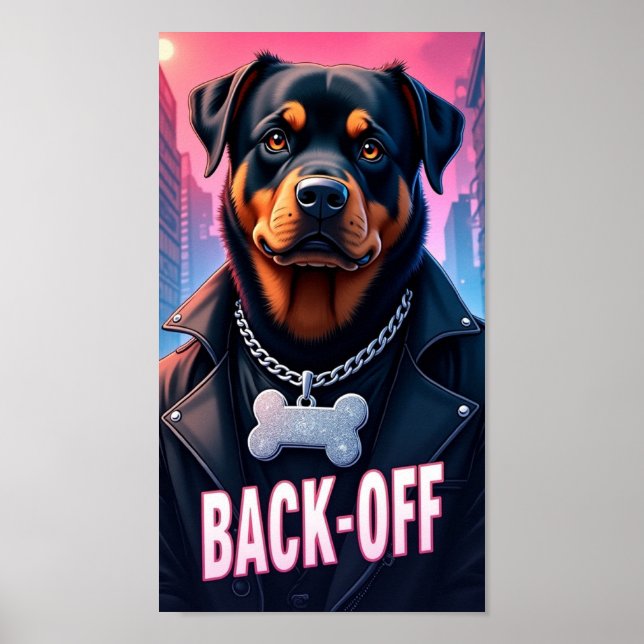 Back Off  Poster (Front)