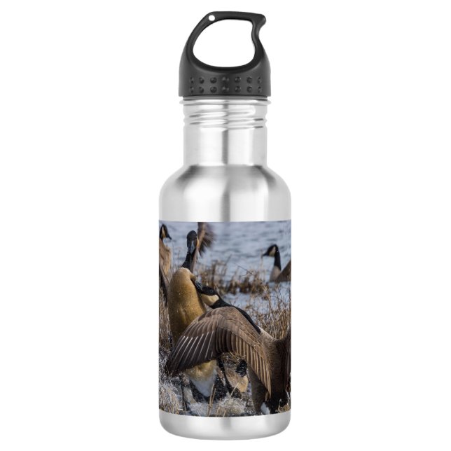 Back Off Water Bottle (Front)