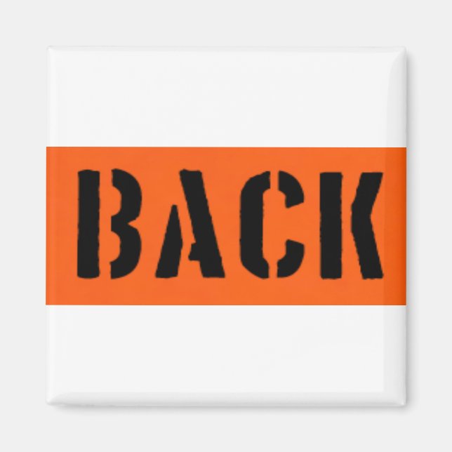 Back on Front Magnet (Front)