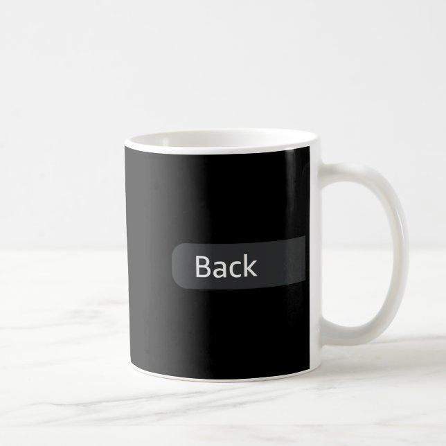 Back Print Only - Lipstick Kisses For Boyfriend Le Coffee Mug (Right)