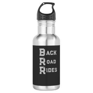 Back Road Rides Logo Grey Lettering 532 Ml Water Bottle