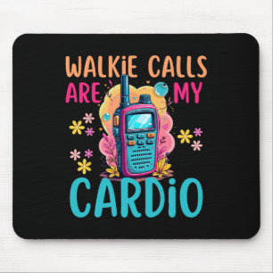 Back School Psychologist Aba Sped Walkie Calls Are Mouse Pad