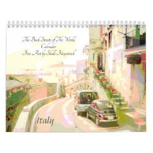Back Streets of the World Fine Art Calendar