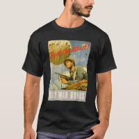 Back the Attack WW2 US Army Airborne Vintage Propa